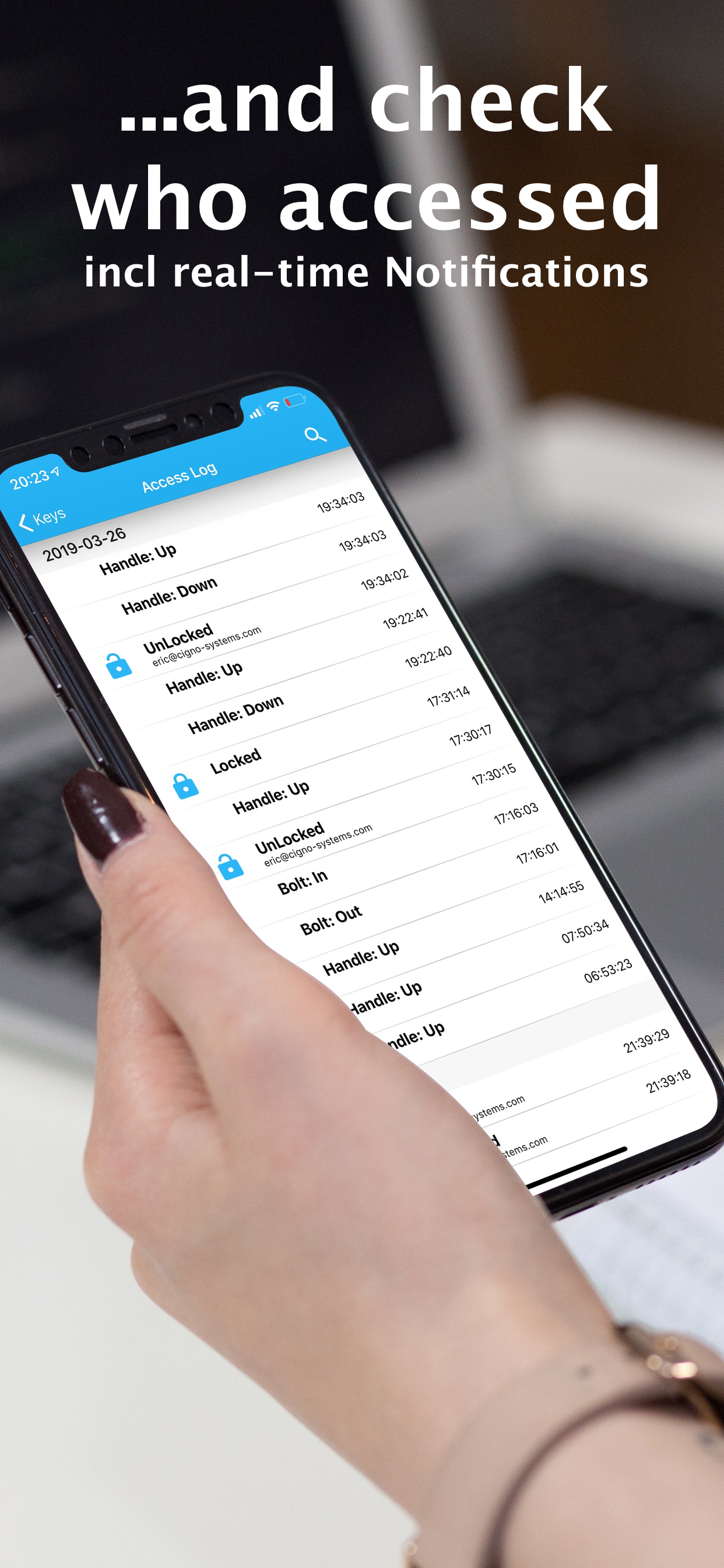 Real-time activity feed and notifications